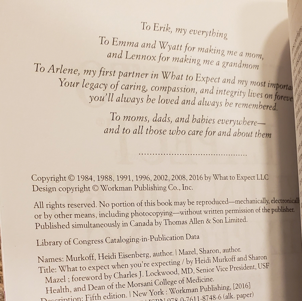 🆕️ What To Expect When Expecting Book - Picture 3 of 5